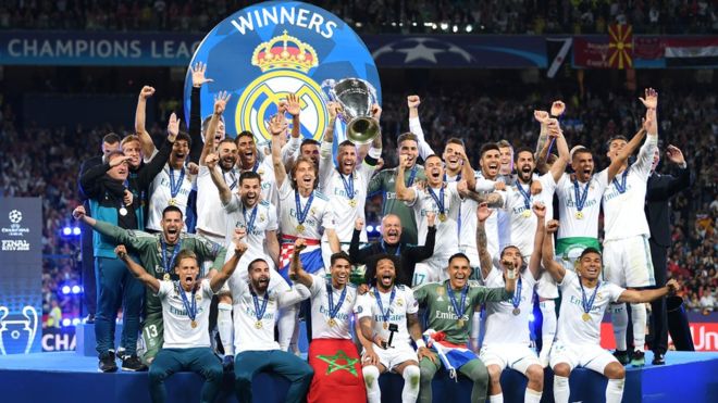 ريال مدريد يحرز لقبه الثالث على التوالي والـ13 في تاريخه في دوري أبطال أوروبا