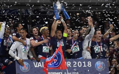 باريس سان جيرمان يحرز لقب كأس فرنسا للمرة الرابعة على التوالي ومحققا الثلاثية المحلية هذا الموسم
