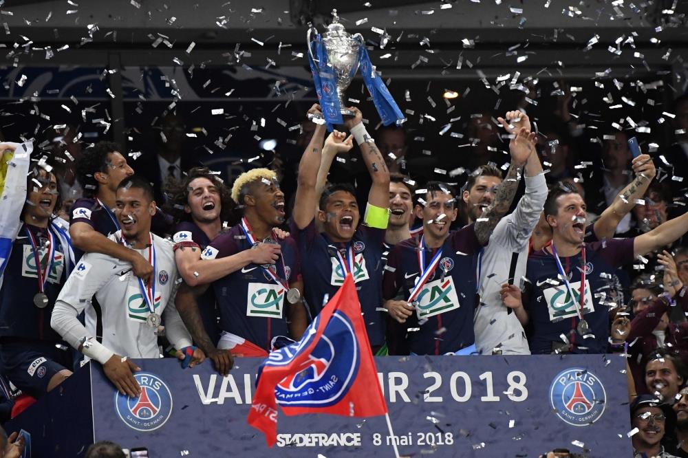 باريس سان جيرمان يحرز لقب كأس فرنسا للمرة الرابعة على التوالي ومحققا الثلاثية المحلية هذا الموسم