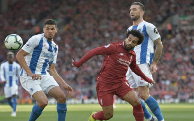 بالفيديو: محمد صلاح يحرز هدف ليفربول فى مرمى هدرسفيلد تاون